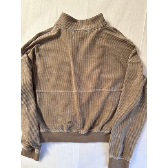 Women’s Thread + Supply Brown Ribbed Sweater Sz L - Picture 4 of 4